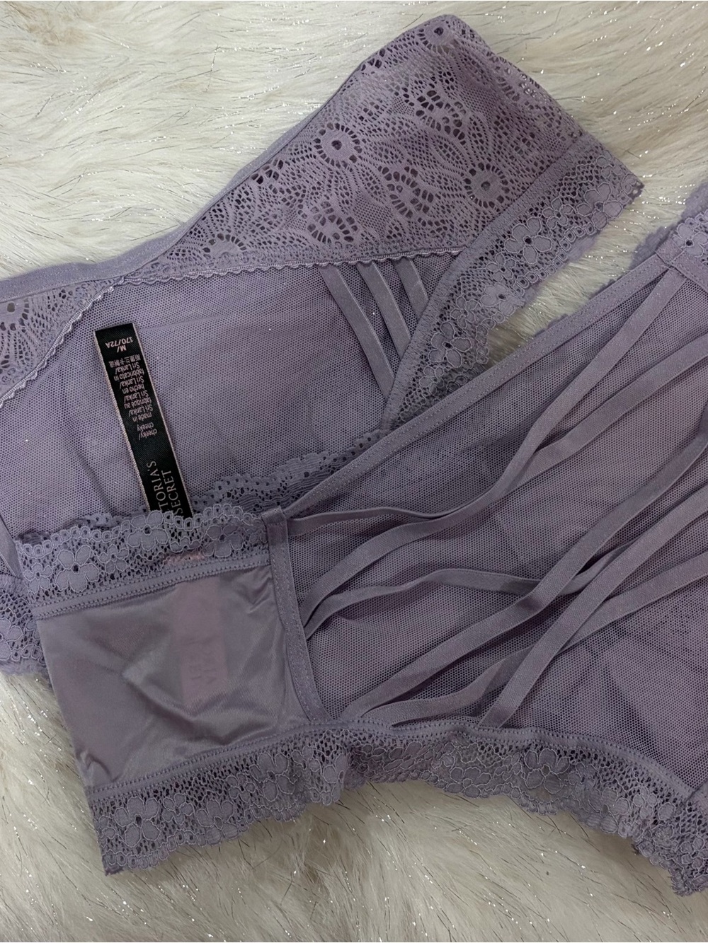 Victoria's Secret Lavender Two Pair Panty - Medium - NEW!